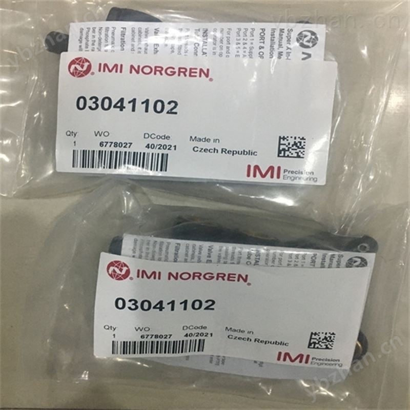NORGREN電磁閥VS26G517DF313A