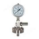 隔膜压力表配过压保护器 YTF-100H/GZL/ML