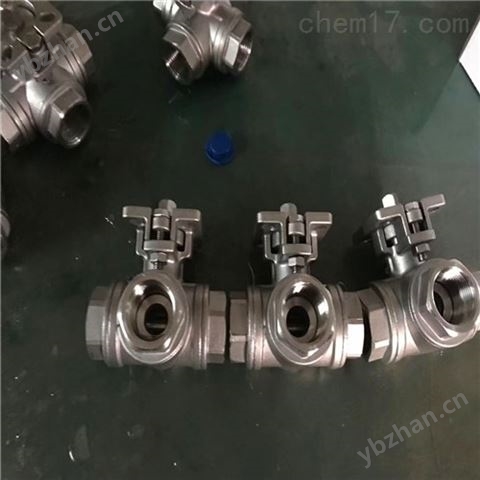 L型三通絲扣球閥