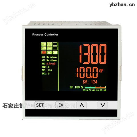 DK2800系列PID彩屏程序工藝曲線控制儀表